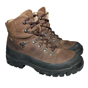 Le Chameau Boots Mens Size 9.5 Gore-Tex Waterproof Brown Leather Gorpcore